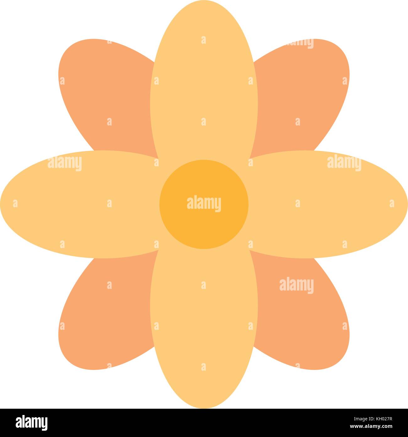 Beautiful flower symbol Stock Vector Image & Art Alamy
