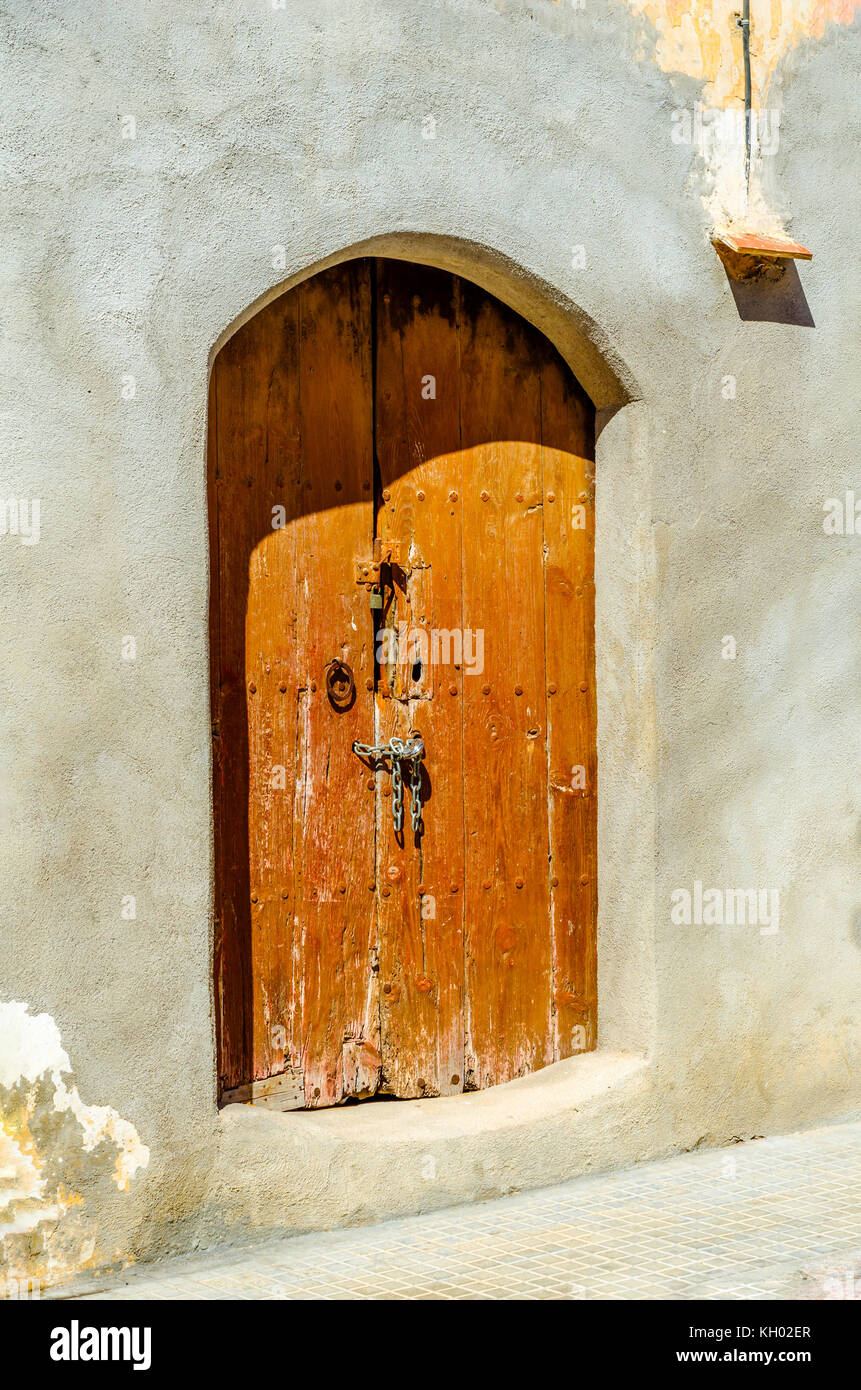Old gate with interesting texture, element of architecture, interesting