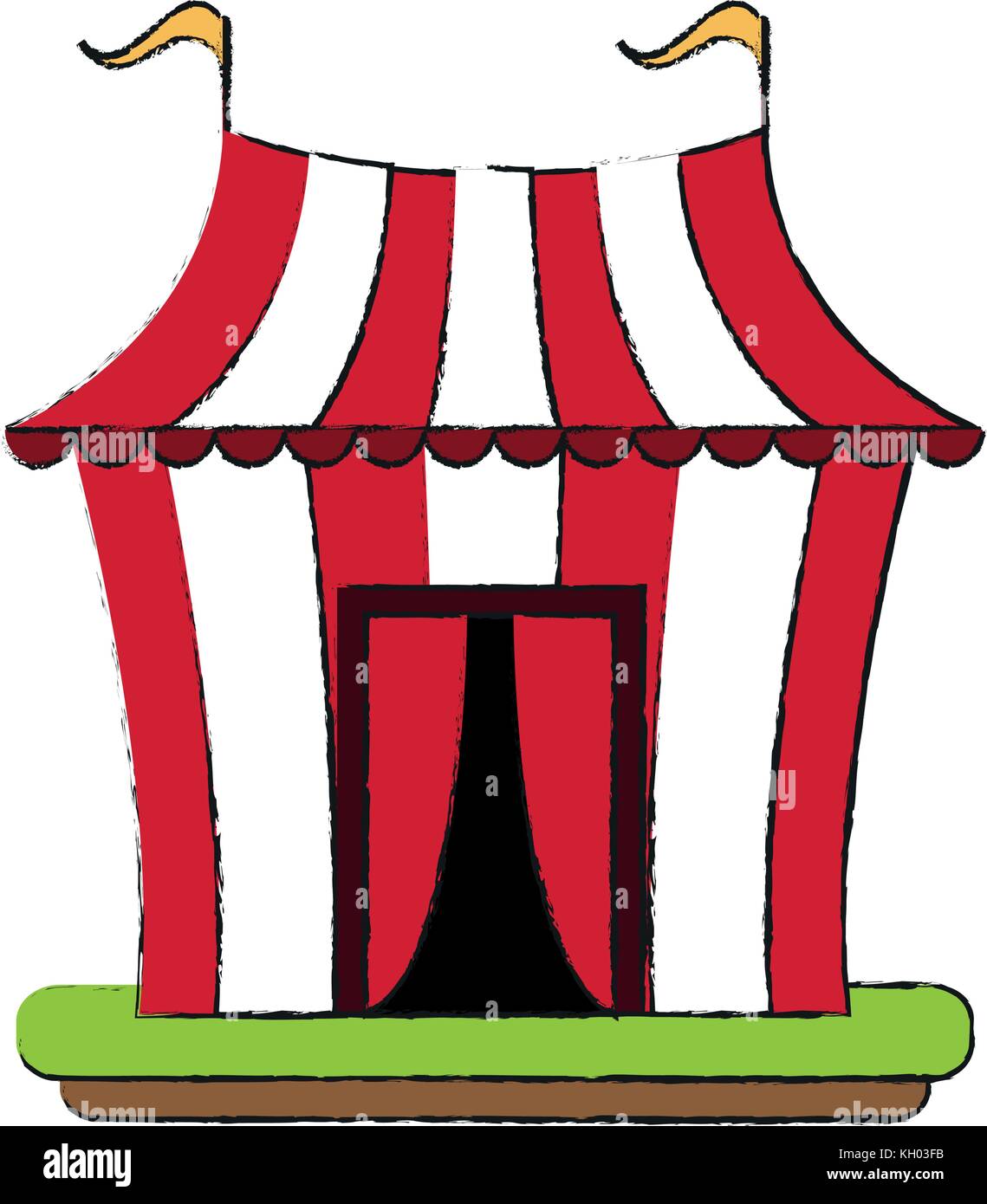 Circus carnival tent Stock Vector Image & Art - Alamy