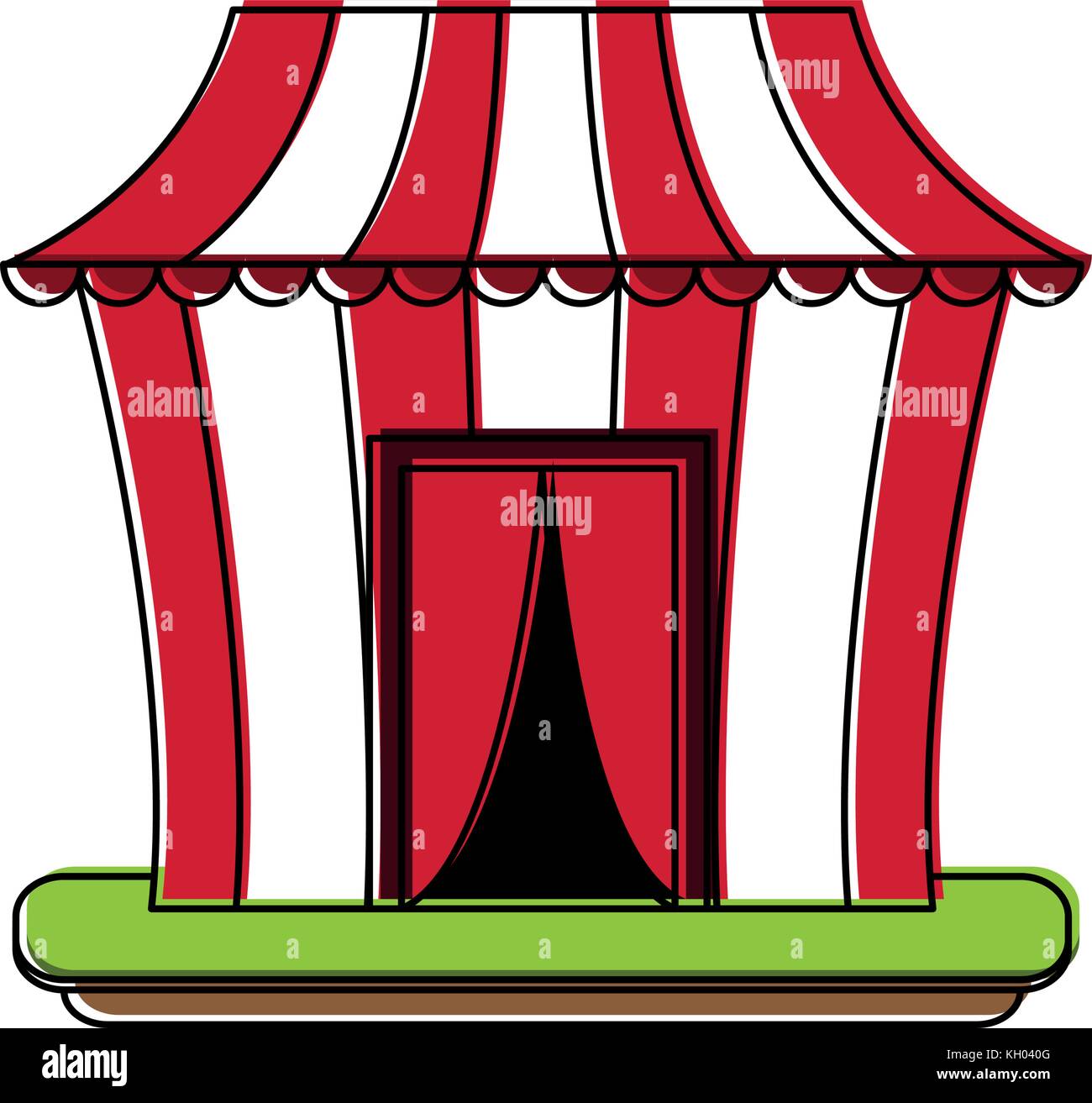 Circus carnival tent Stock Vector Image & Art - Alamy