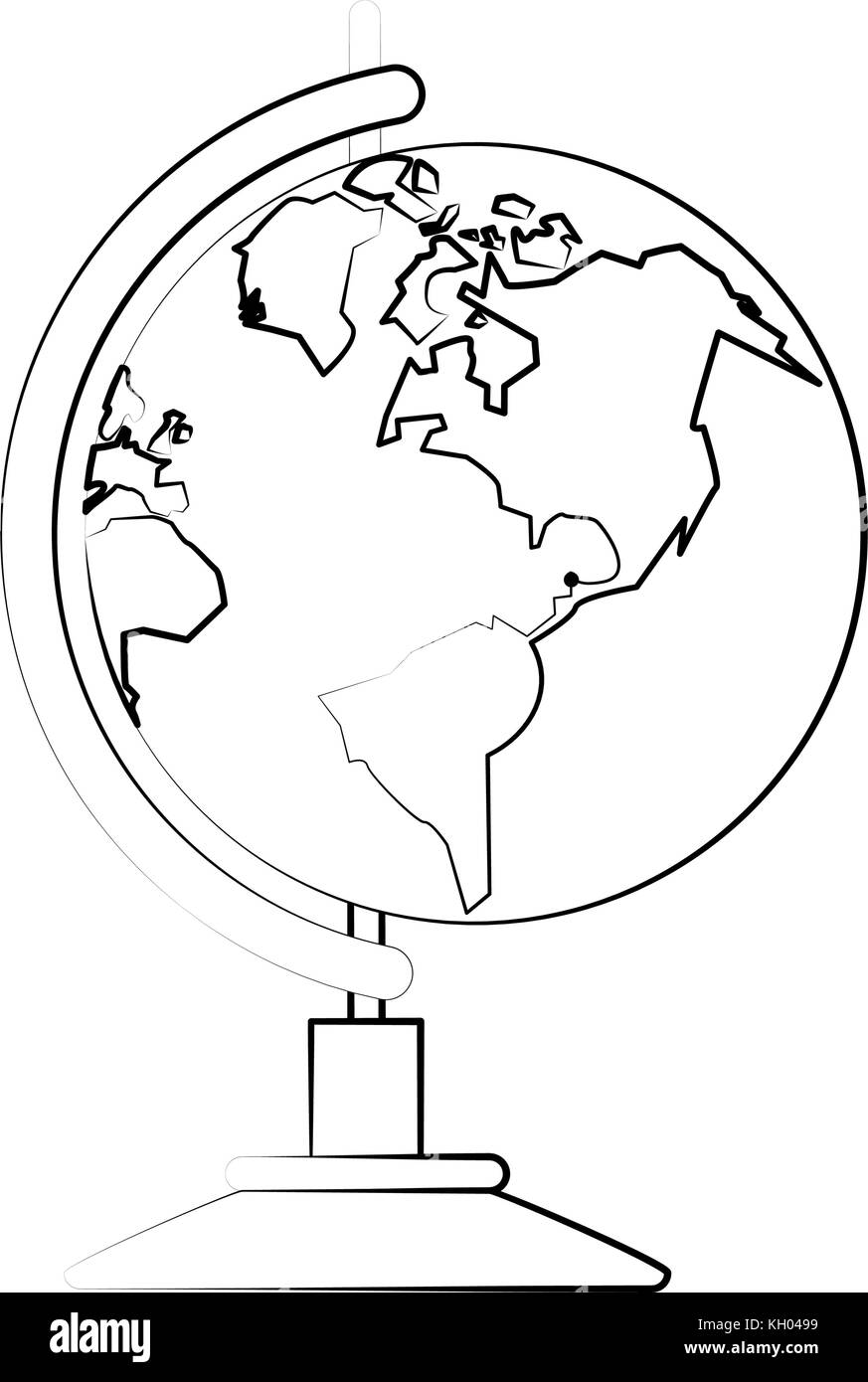 Earth world globe Stock Vector Image & Art - Alamy