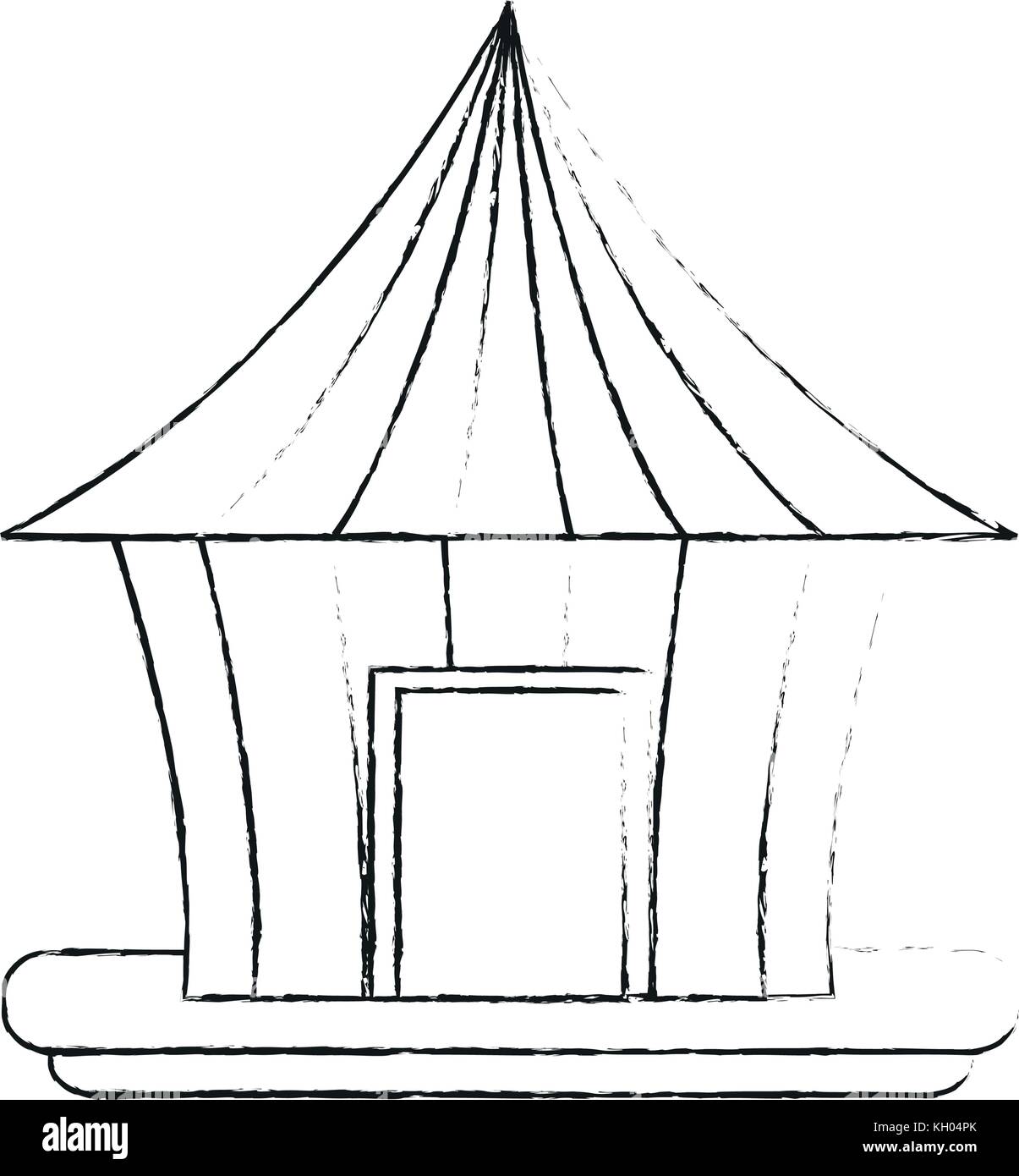 Circus carnival tent Stock Vector Image & Art - Alamy