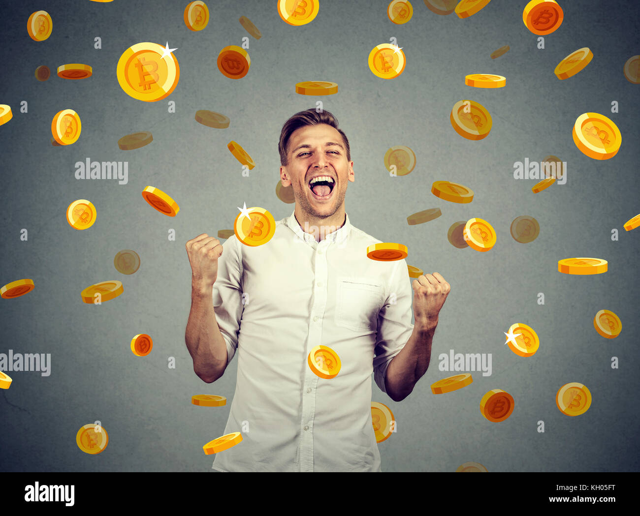 Bitcoin winner hi-res stock photography and images - Alamy