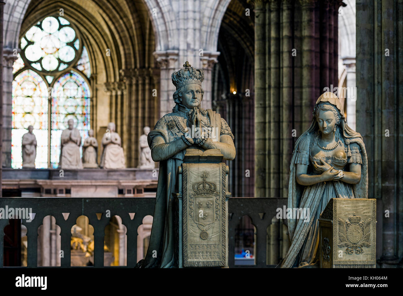 France. SeineSaintDenis. Basilica of SaintDenis. Necropolis of the