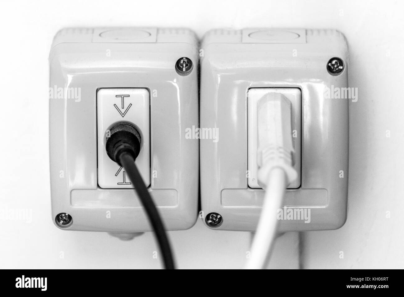 Tv aerial socket hi-res stock photography and images - Alamy