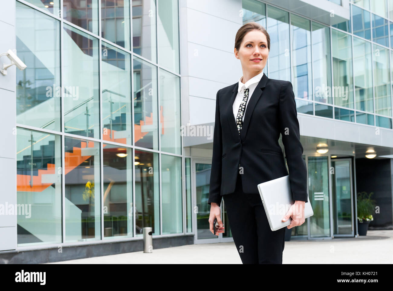 Young business woman portrait Stock Photo