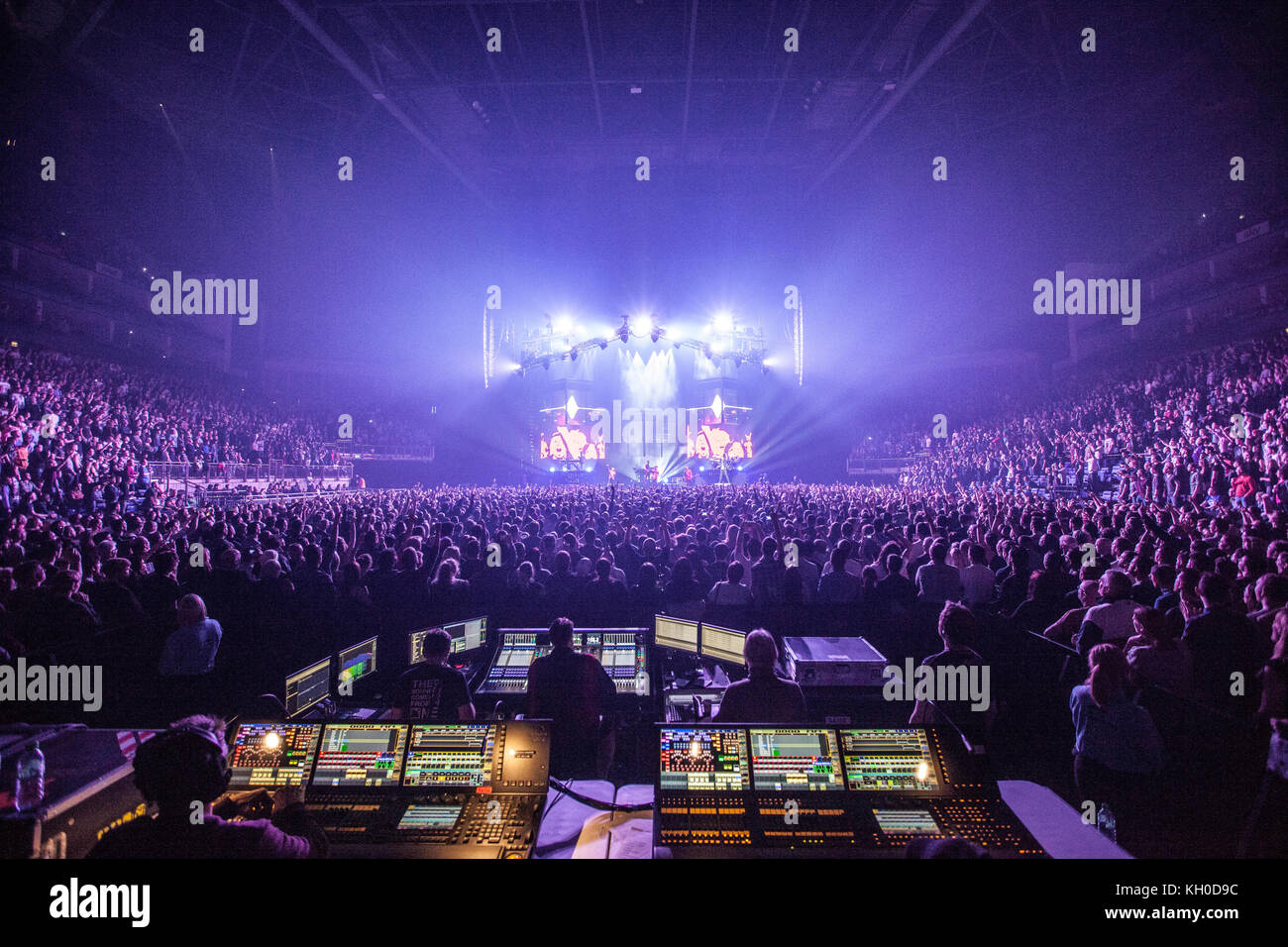 The giant multi-purpose indoor arena The O2 Areana in London is often