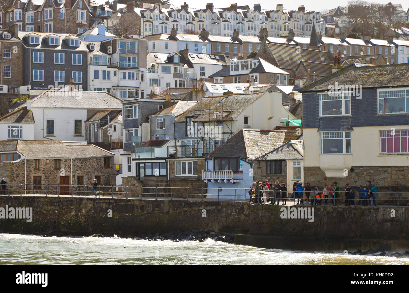 Houses in St Ives, Cornwall, UK Stock Photo Alamy