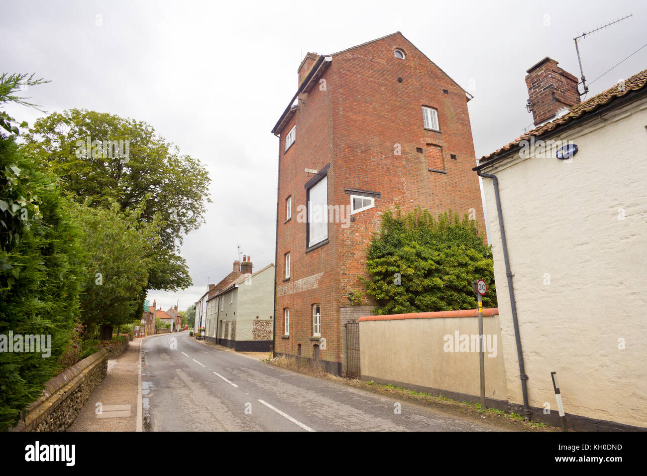 South Creake, a small village in Norfolk, near Fakenham Stock Photo Alamy