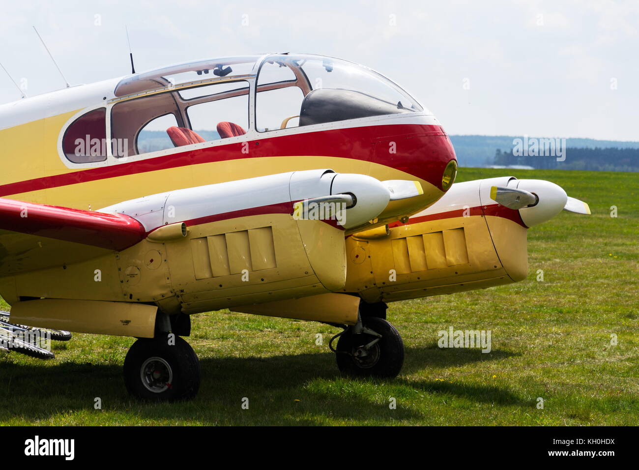 Aero 145 twinpiston engined civil utility aircraft produced in