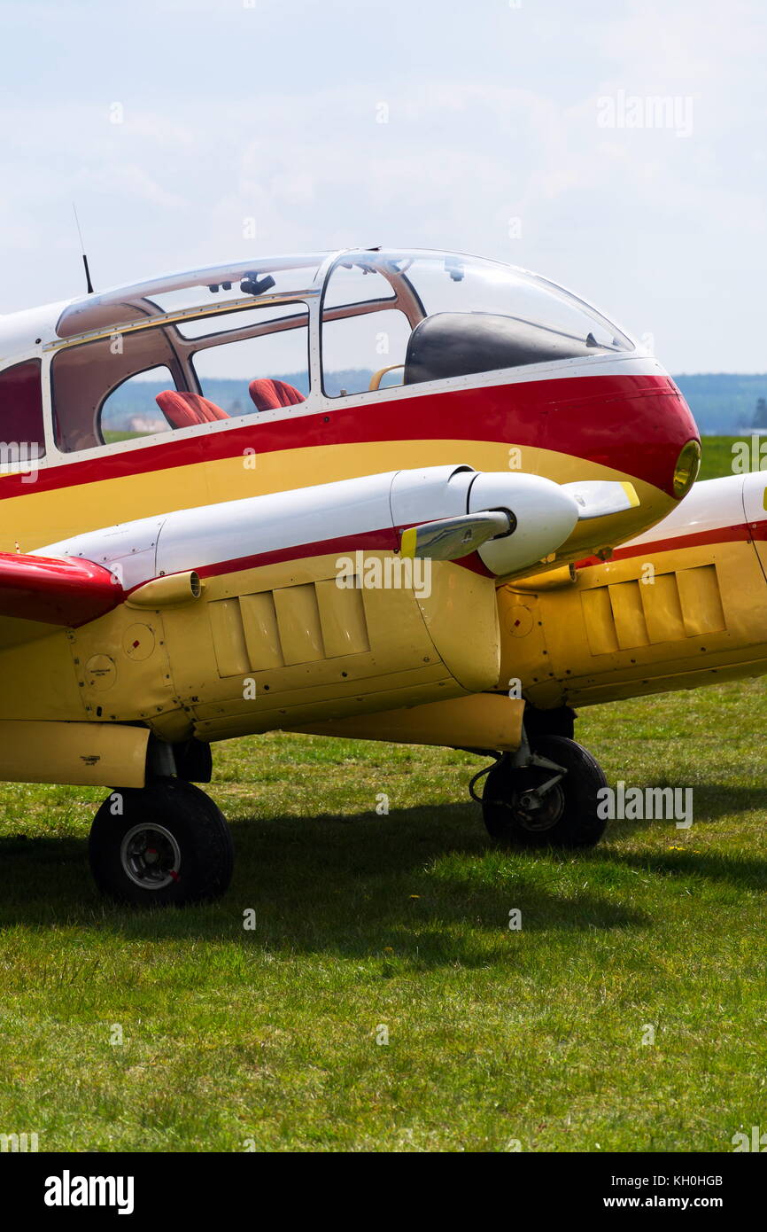 Aero 145 twinpiston engined civil utility aircraft produced in