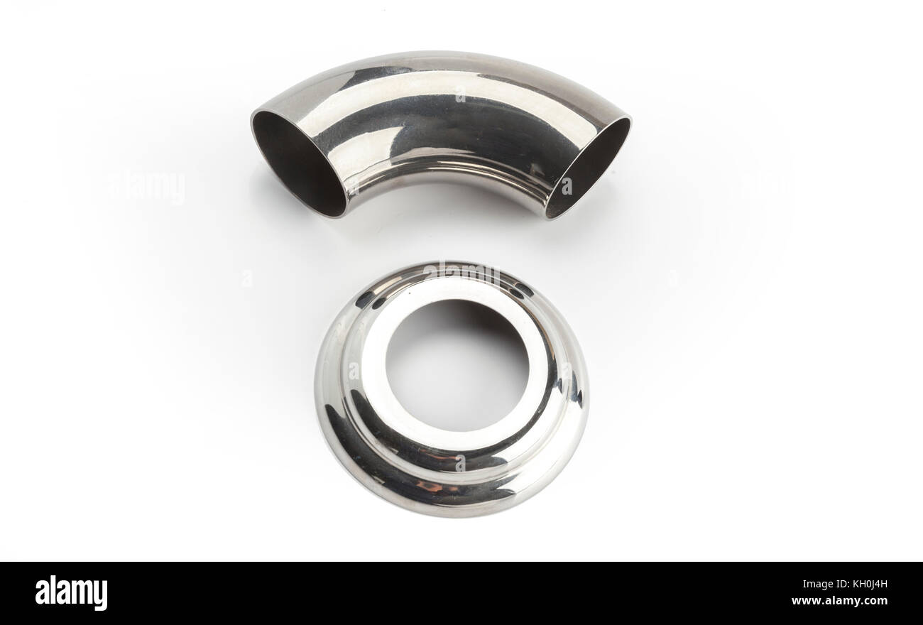 metal water valve fittings on a white background Stock Photo Alamy