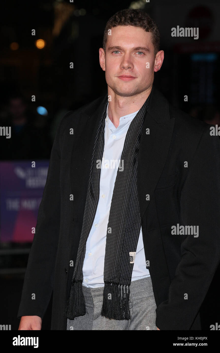 The BFI LFF European Premiere of “Film Stars Don’t Die in Liverpool” held at the Odeon Leicester Square - Arrivals  Featuring: Tom Brittney Where: London, United Kingdom When: 11 Oct 2017 Credit: Mario Mitsis/WENN.com Stock Photo