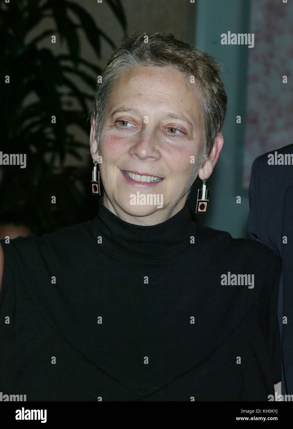 Naomi Foner Gyllenhaal arrives at the ACLU Torch of Liberty Awards on May 19, 2003 in Beverly Hills, California. Photo by Francis Specker Stock Photo
