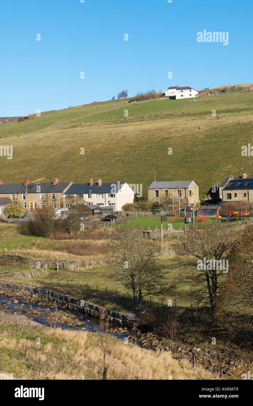 The ex mining village of Rookhope in the North Pennines, Co. Durham, England, UK Stock Photo Alamy