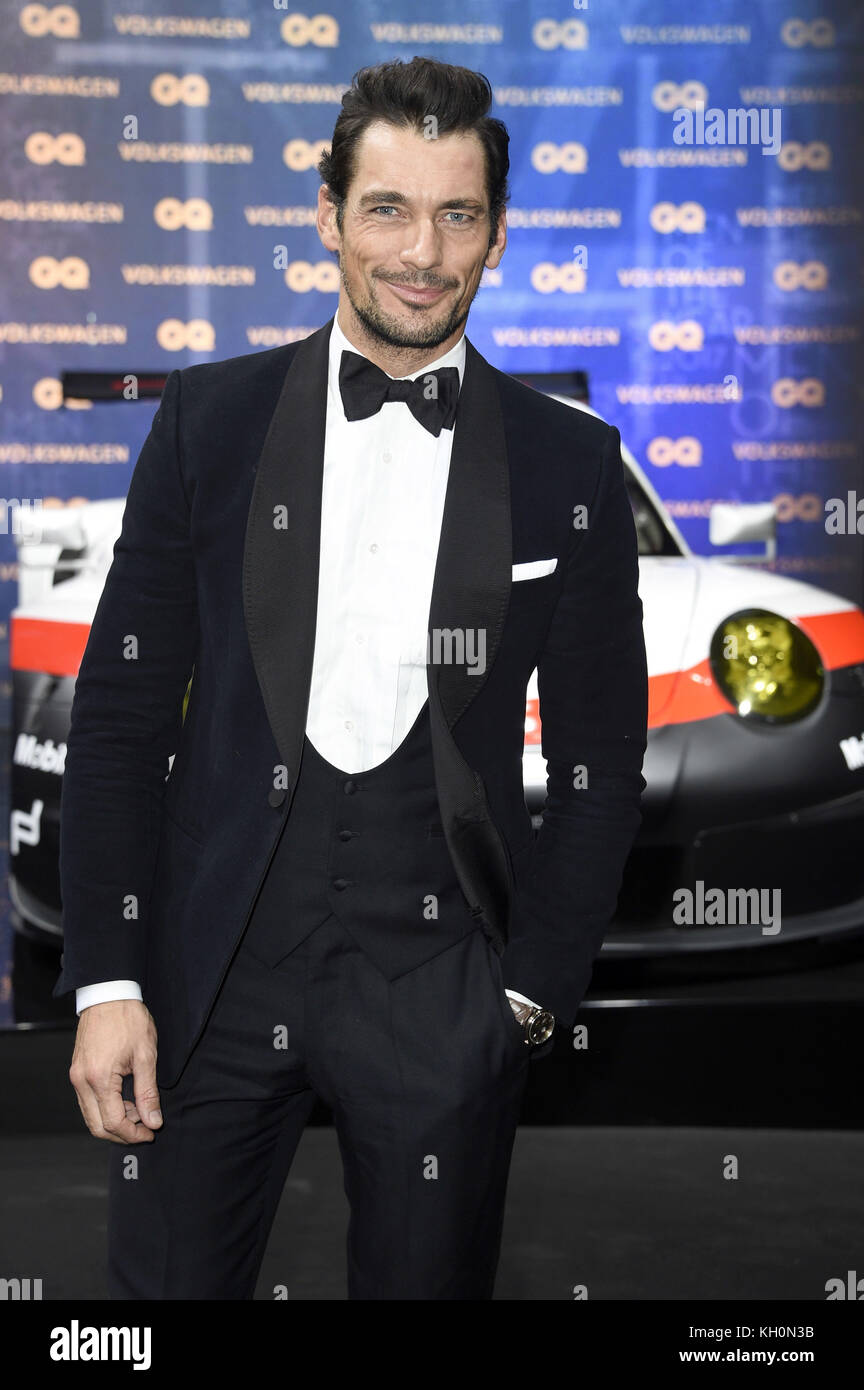 Berlin, Germany. 9th Nov, 2017. David Gandy attends the 19th GQ Men of the Year Awards 2017 at Komische Oper on November 9, 2017 in Berlin, Germany. | Verwendung weltweit Credit: dpa/Alamy Live News Stock Photo