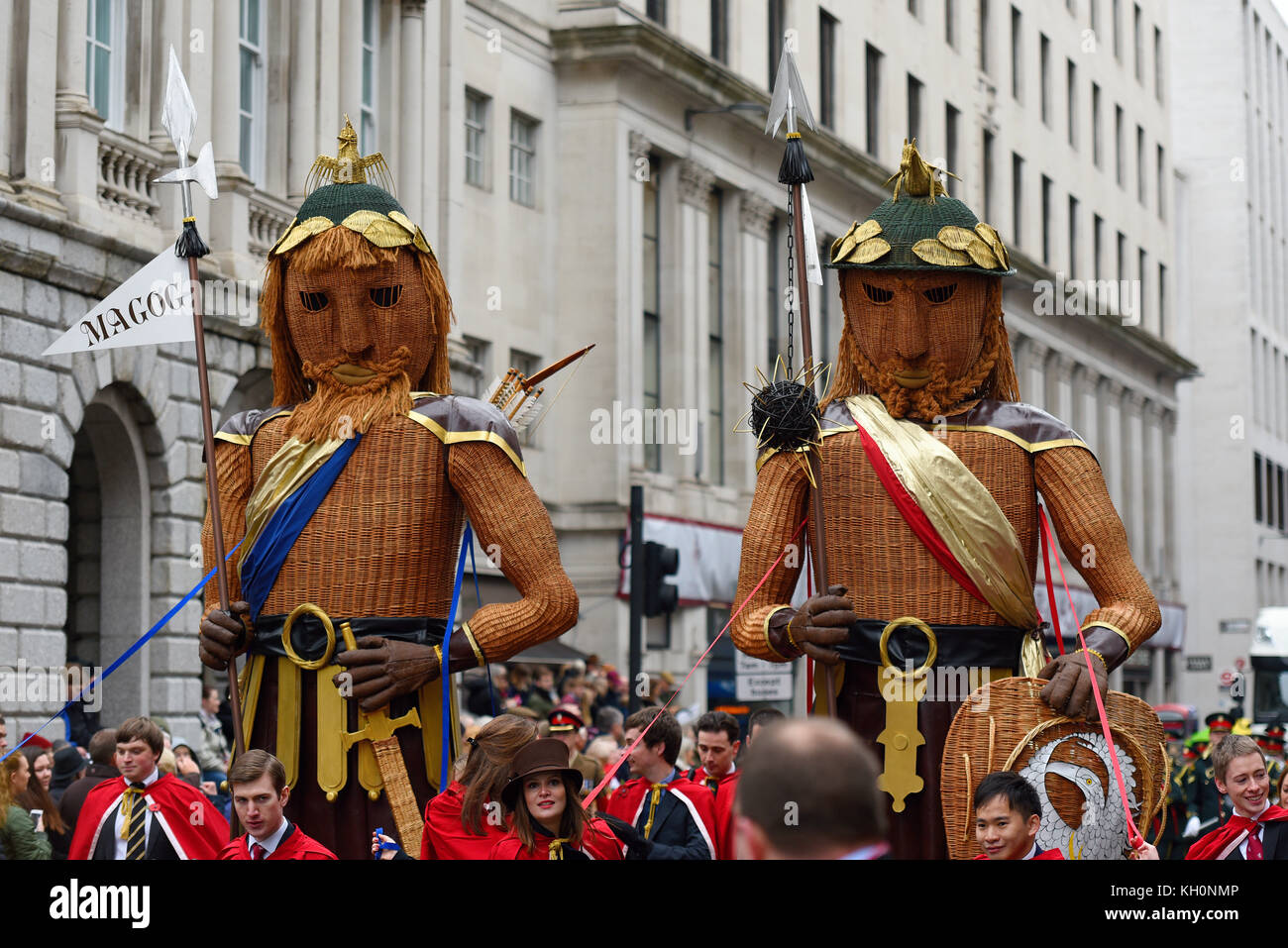 Show gog magog london parade uk gog magog the lord hi-res stock 