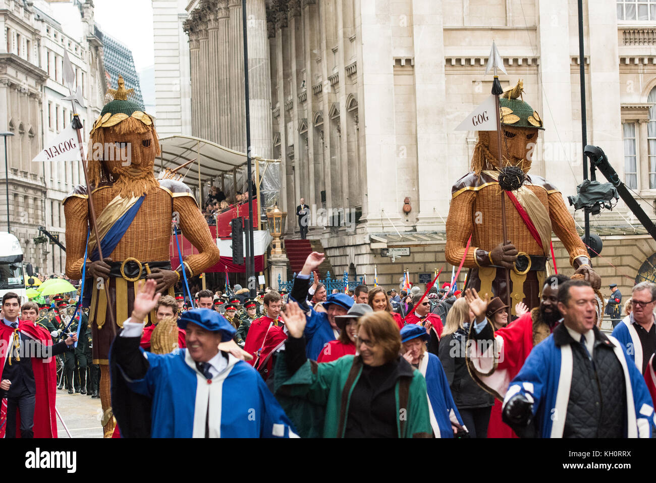 Gog and magog lord mayors show hires stock photography and images Alamy