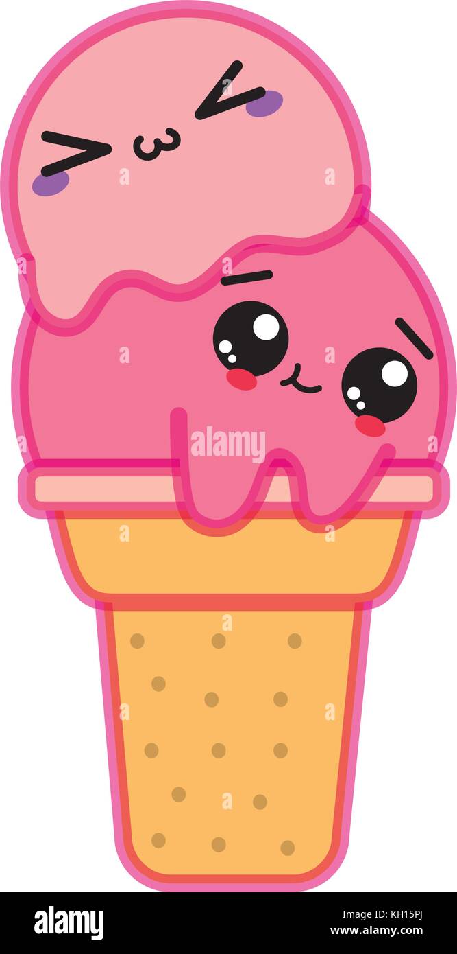 Isolated ice cream design Stock Vector Image & Art - Alamy