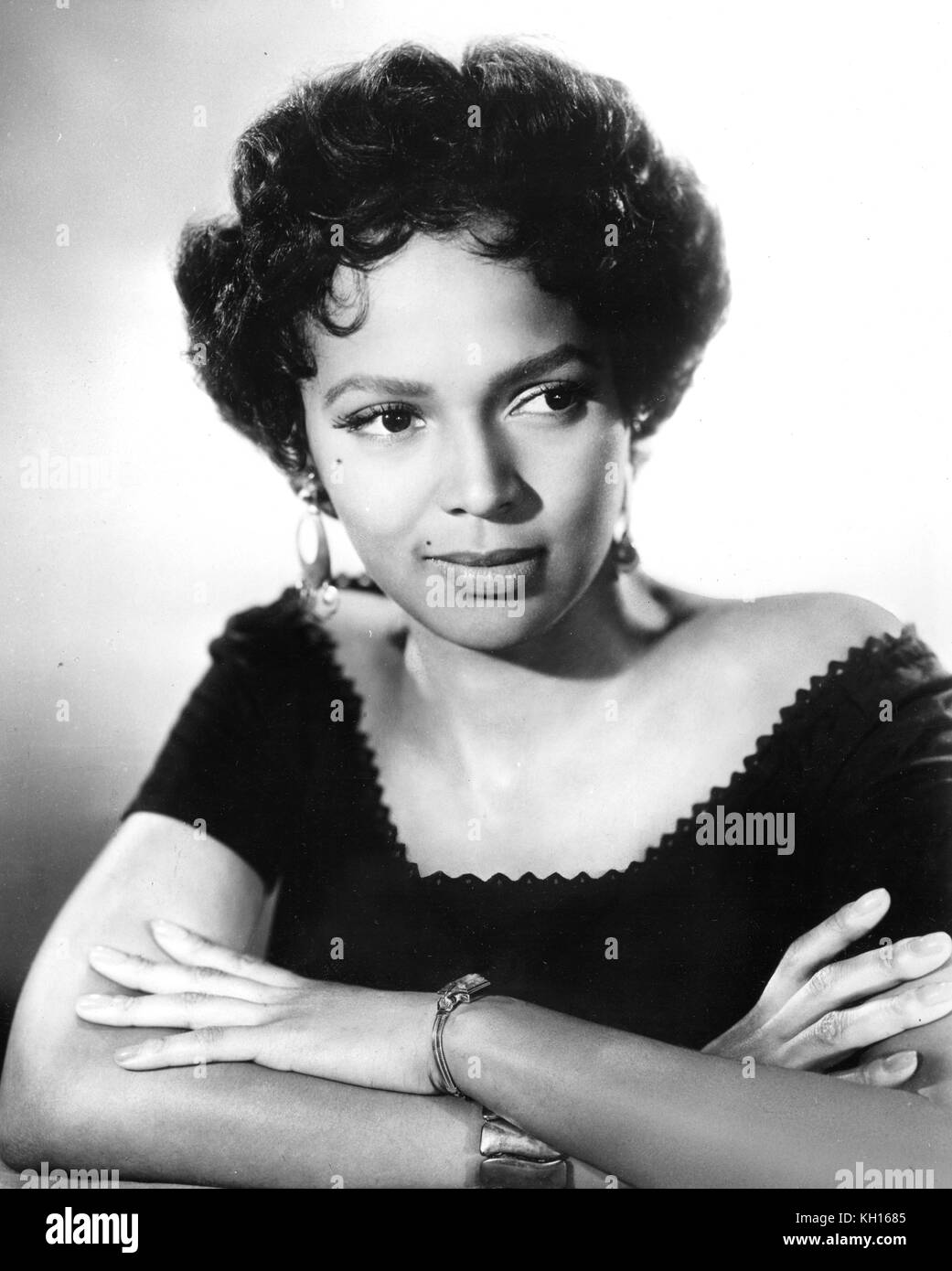 African-American Actress Dorothy Dandridge, as she appeared in the motion picture 'Carmen Jones.' Hollywood, CA, 1954. Stock Photo