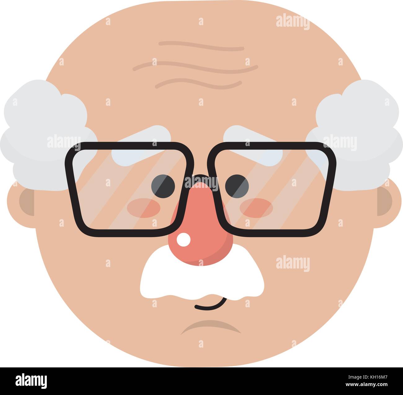 Grandfather cartoon hi-res stock photography and images - Alamy