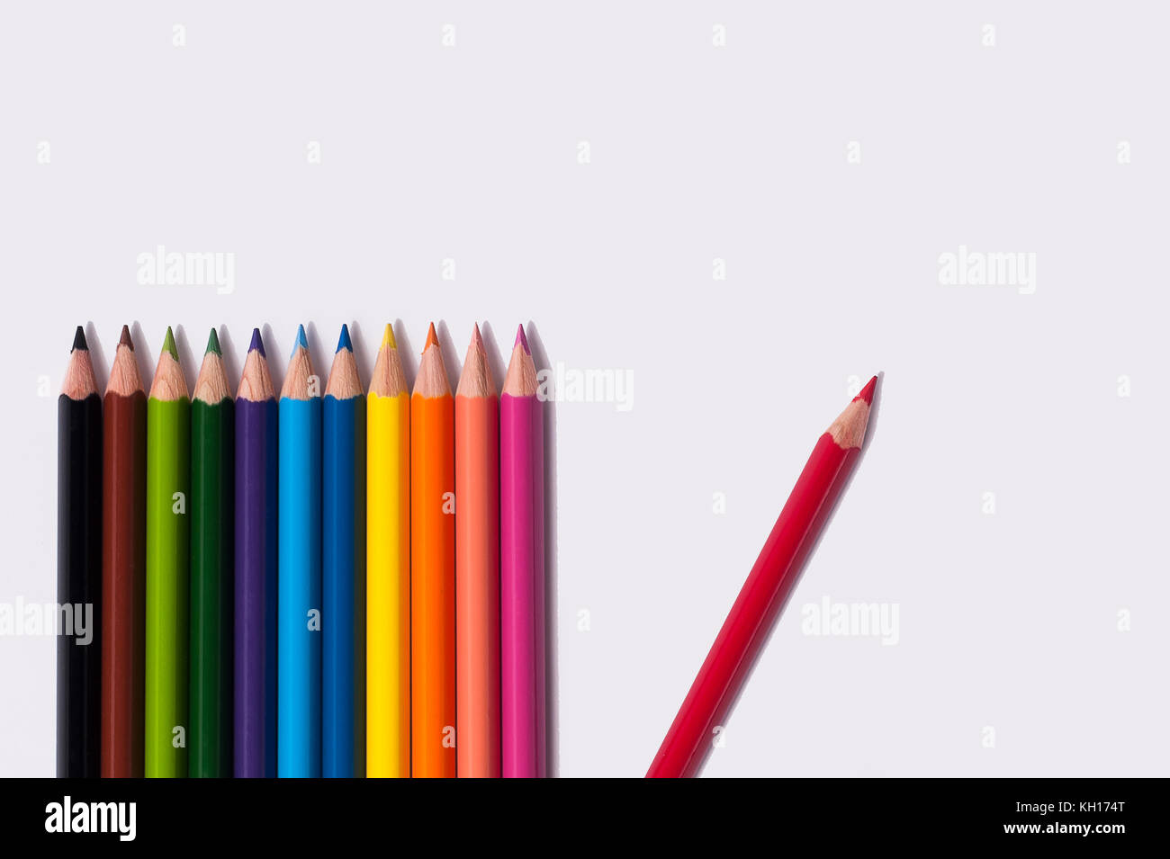 Color pencil Stock Photo