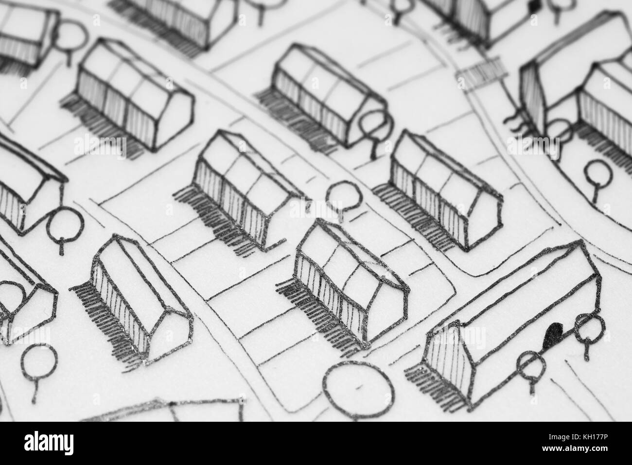 Urban Planning Concept Idea Stock Photo