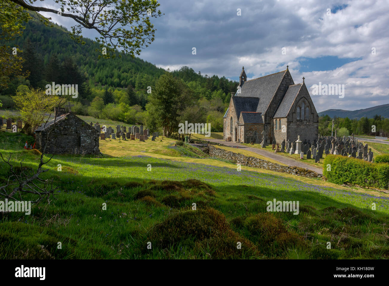 St John's Church, Ballachulish, Lochaber, Scotland, United Kingdom Stock Photo
