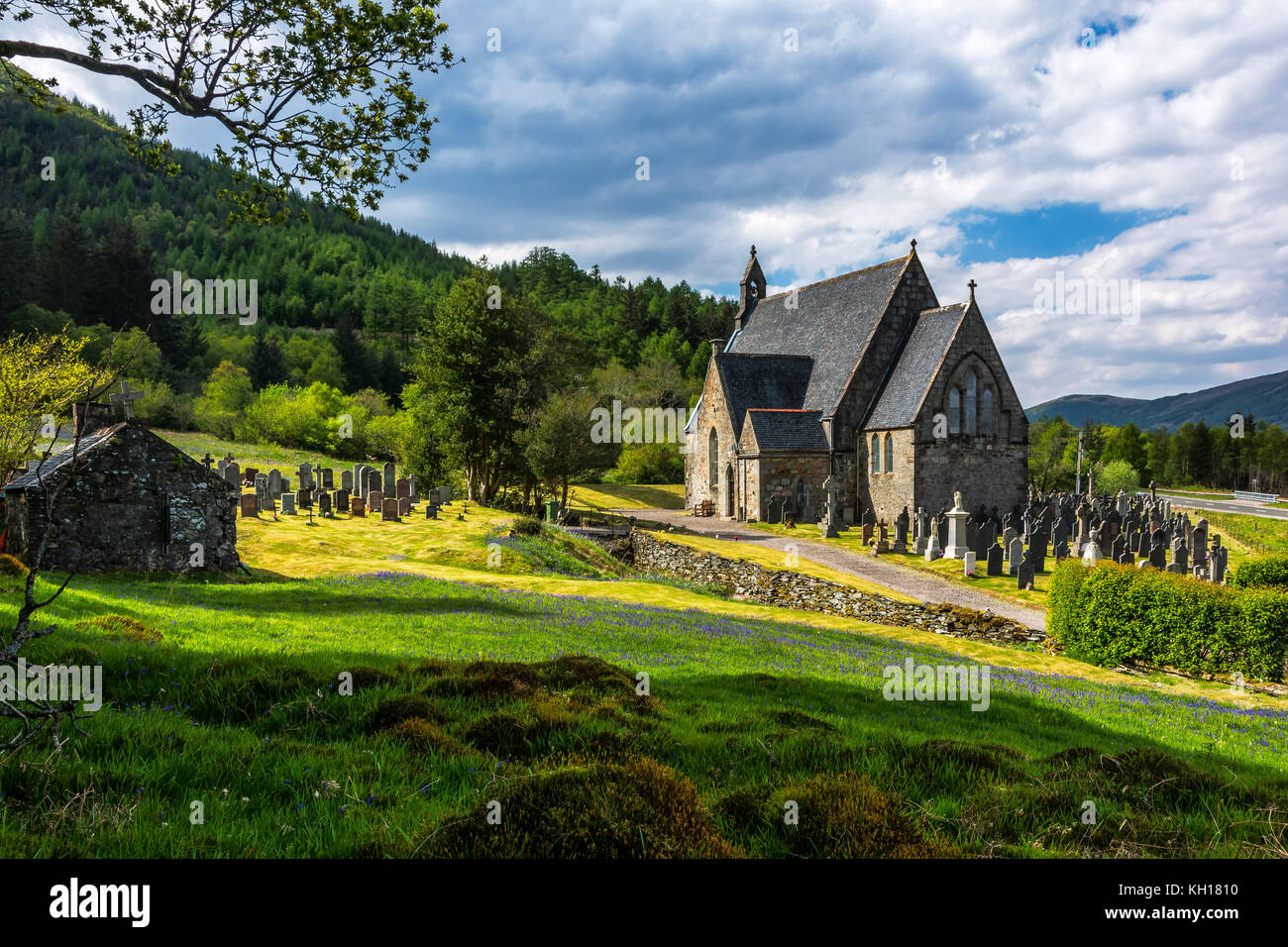 St Johns Church, Ballachulish, Lochaber, Scotland, United Kingdom Stock Photo