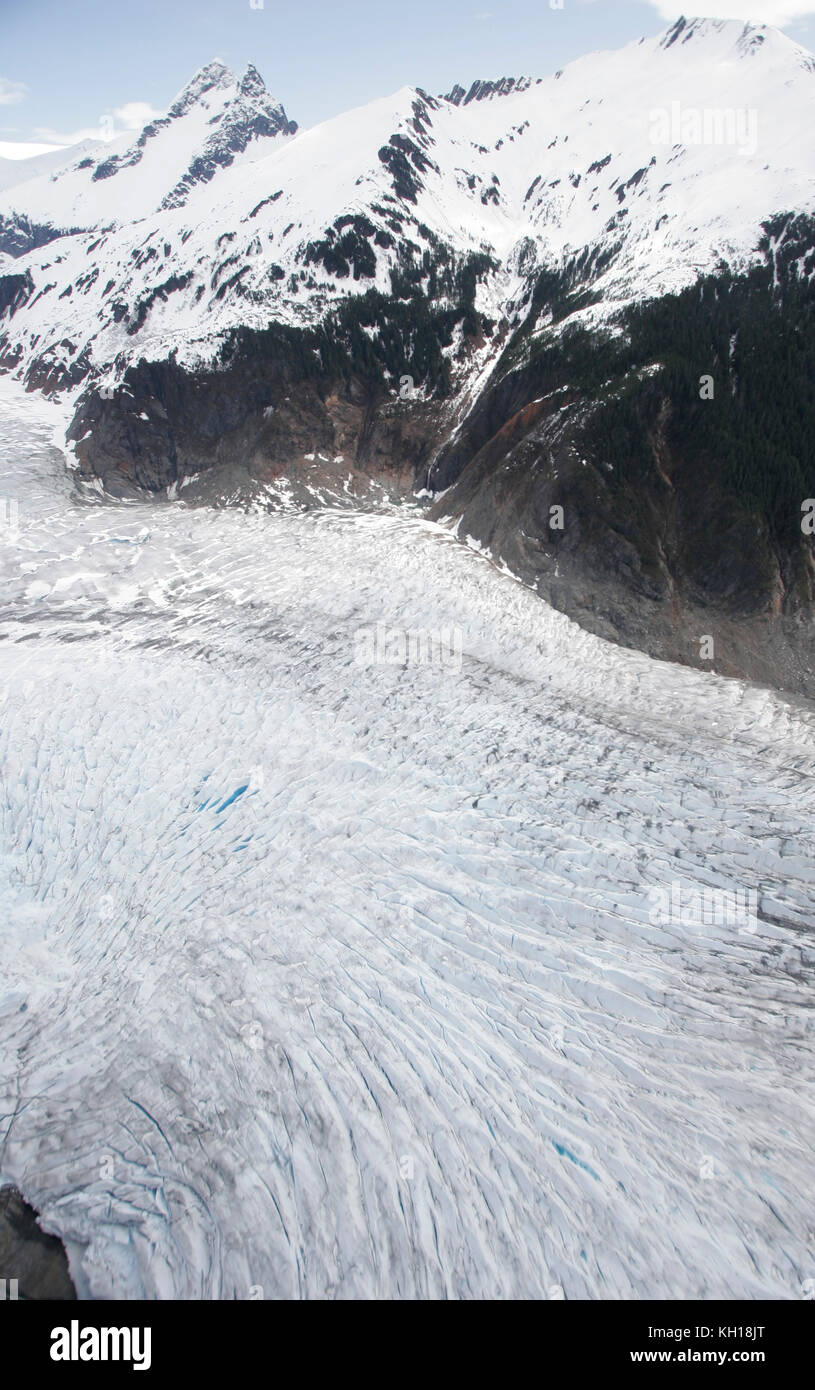 Aerial Of Mendenhall Glacier Alaska Stock Photo Alamy aerial-of-mendenhall-glacier-alaska-stock-photo-alamy
