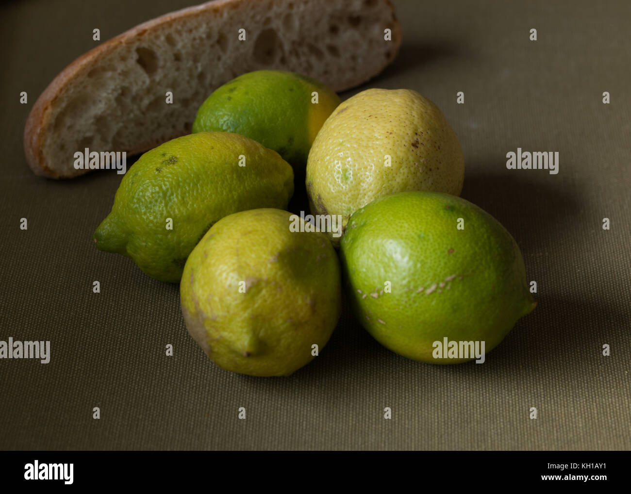 Lemon Fruits Organic Architecture Stock Photo