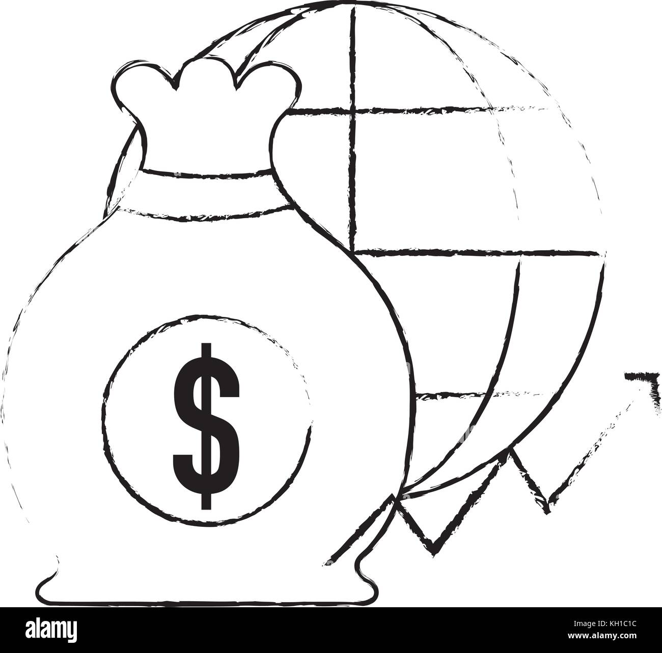 Money bag design Stock Vector Image & Art Alamy