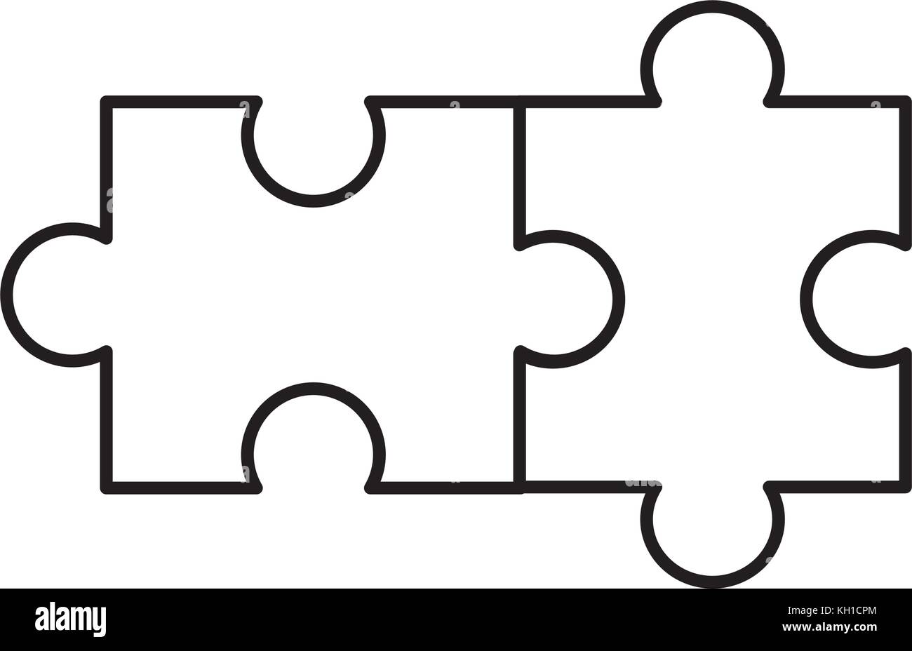 Isolate Puzzle Isolated puzzle design Stock Vector Image & Art - Alamy