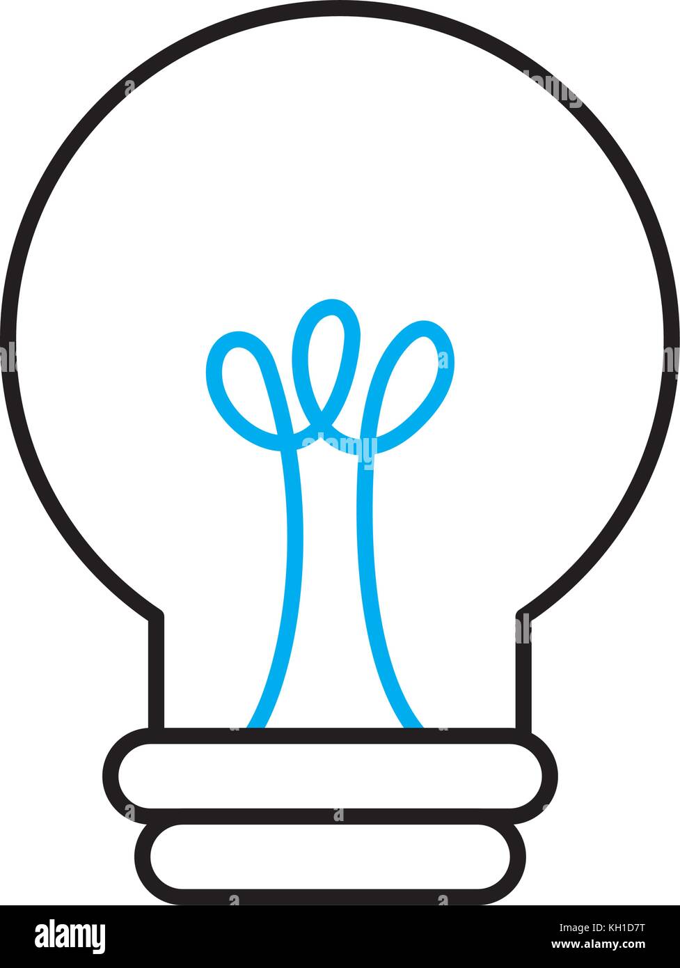 Isolated light bulb design Stock Vector Image & Art - Alamy