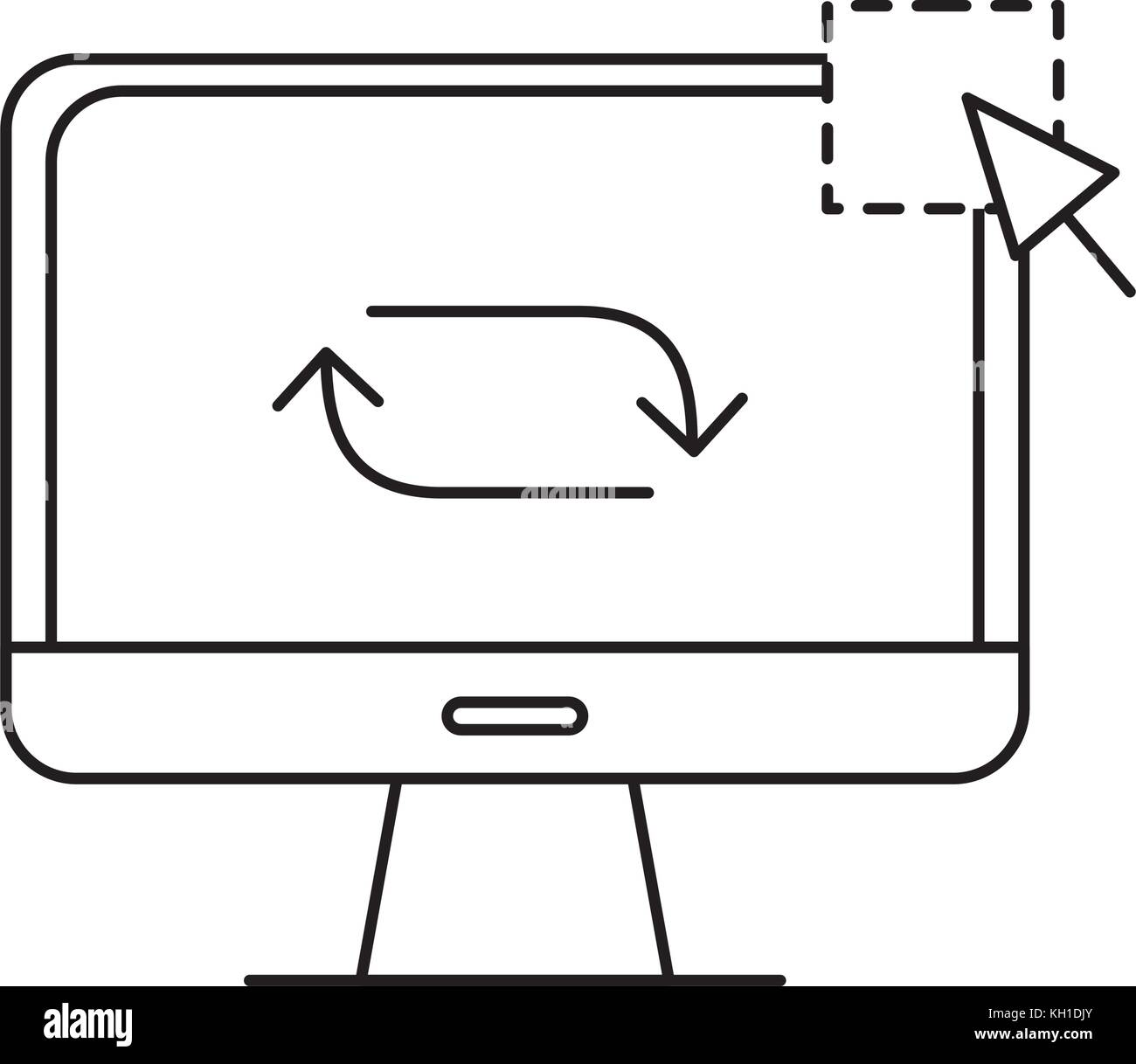 Isolated computer design Stock Vector Image & Art - Alamy