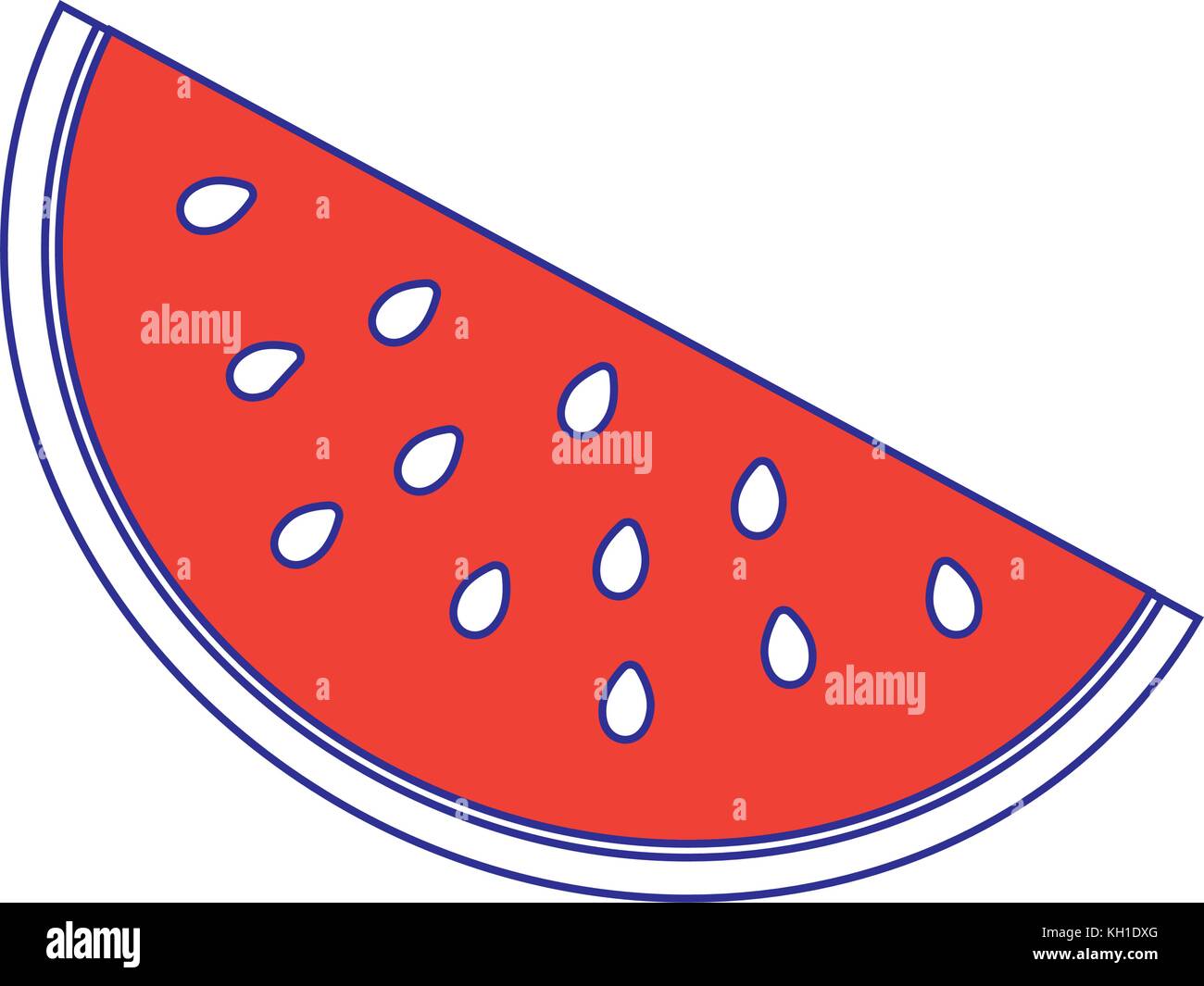 Isolated watermelon design Stock Vector Image & Art - Alamy