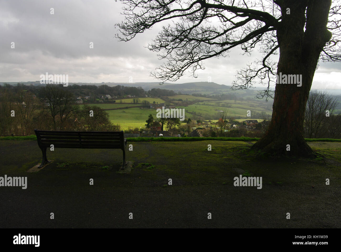 Viewpoint, Shaftsbury, Dorset, UK Stock Photo - Alamy