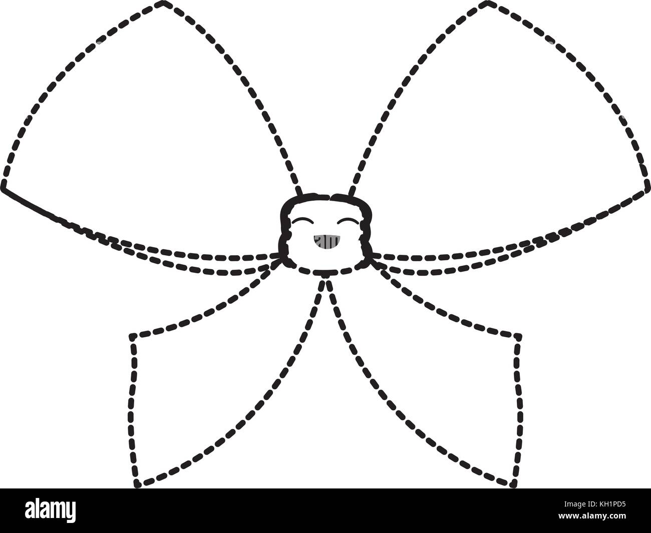 christmas bow vector illustration Stock Vector Image & Art - Alamy