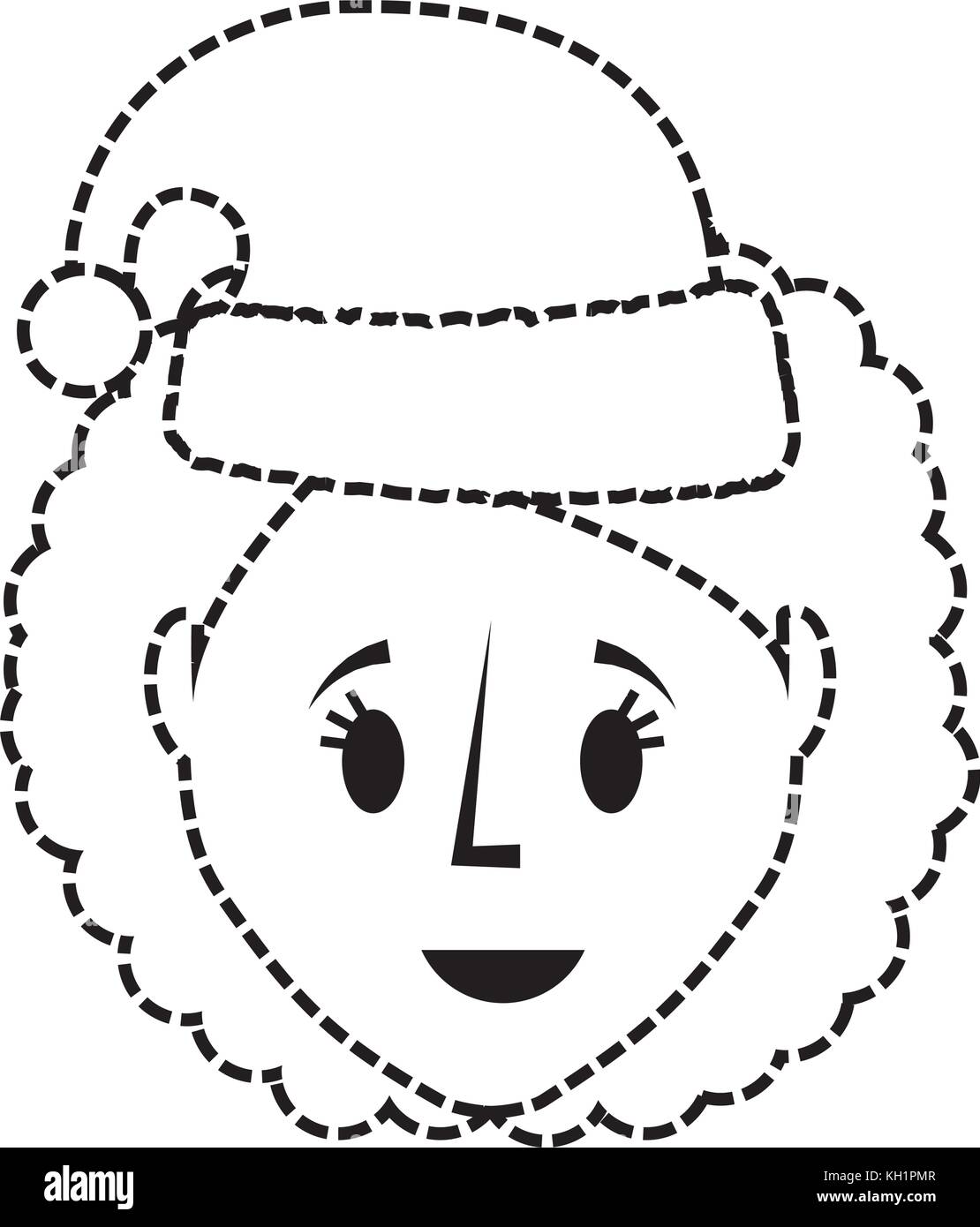 woman face vector illustration Stock Vector Image &amp; Art - Alamy