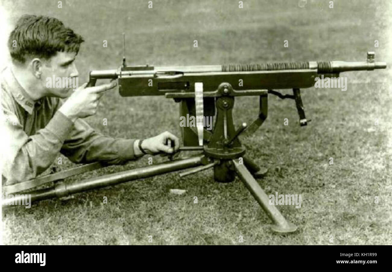 One of the later versions of the Colt-Browning M1895 machine gun is ...