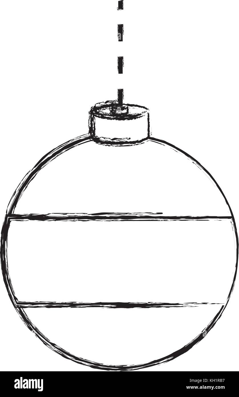 christmas ball vector illustration Stock Vector Image & Art - Alamy