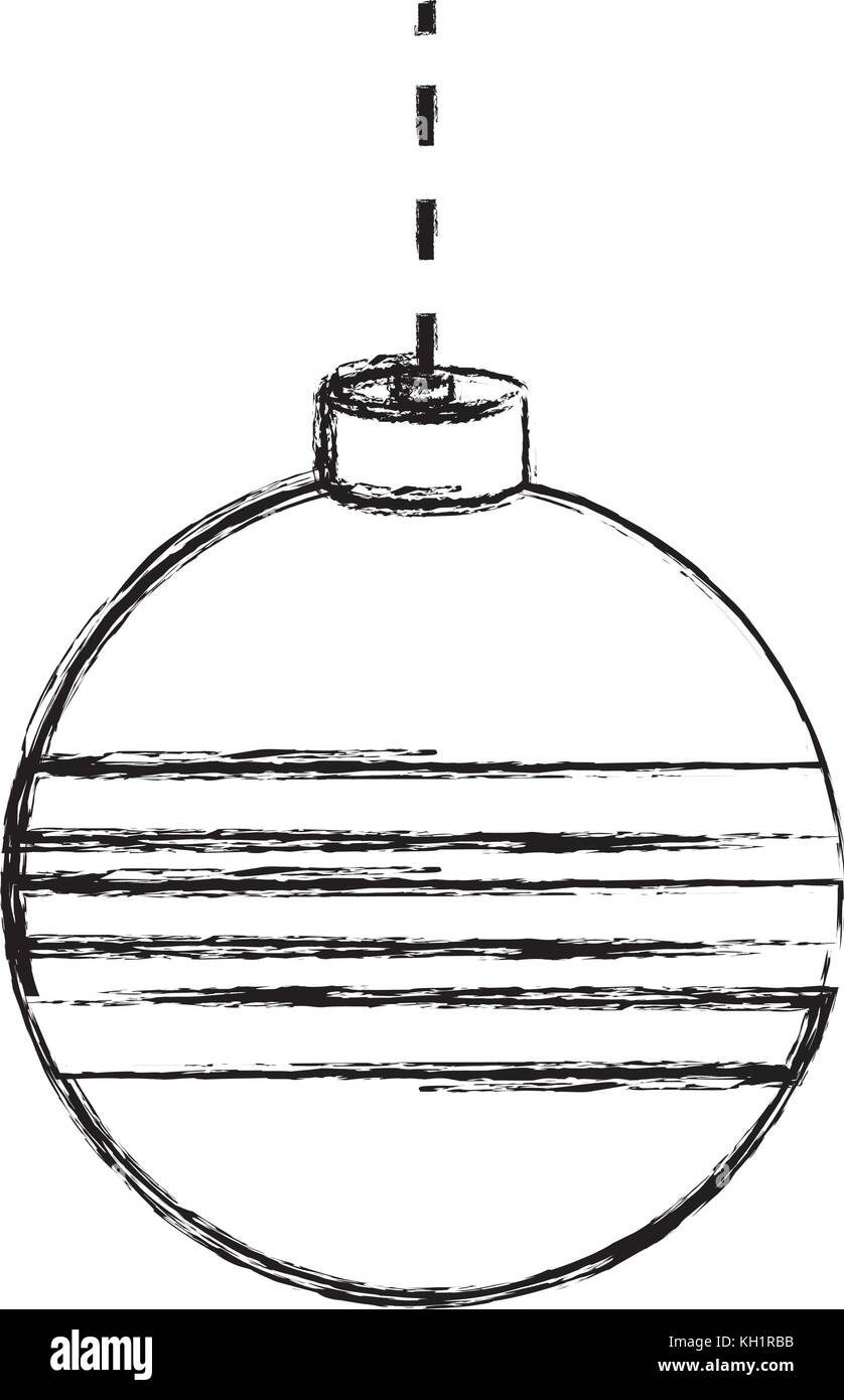 christmas ball vector illustration Stock Vector Image & Art - Alamy