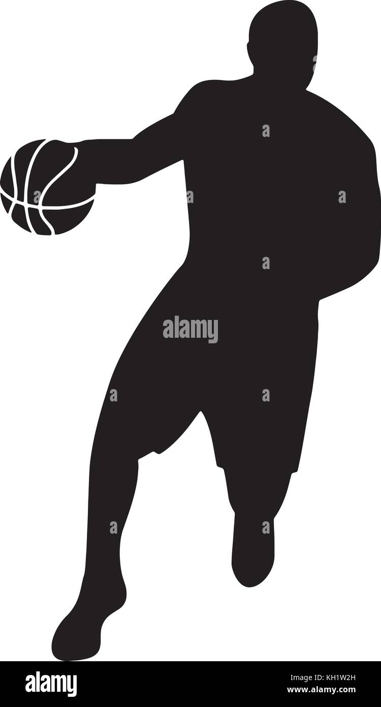 Basketball player logo Stock Vector Image & Art - Alamy