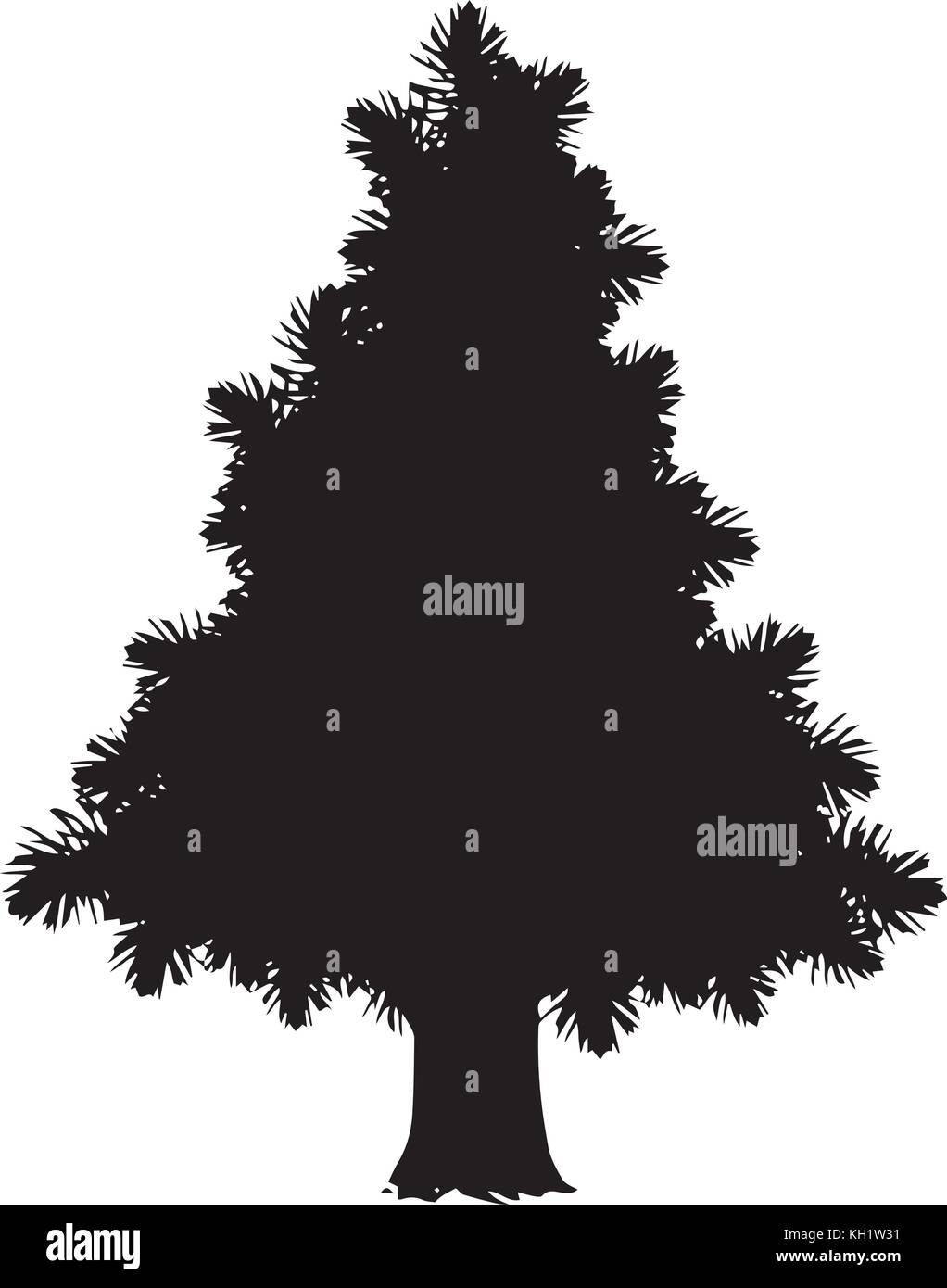 Christmas tree vector Stock Vector