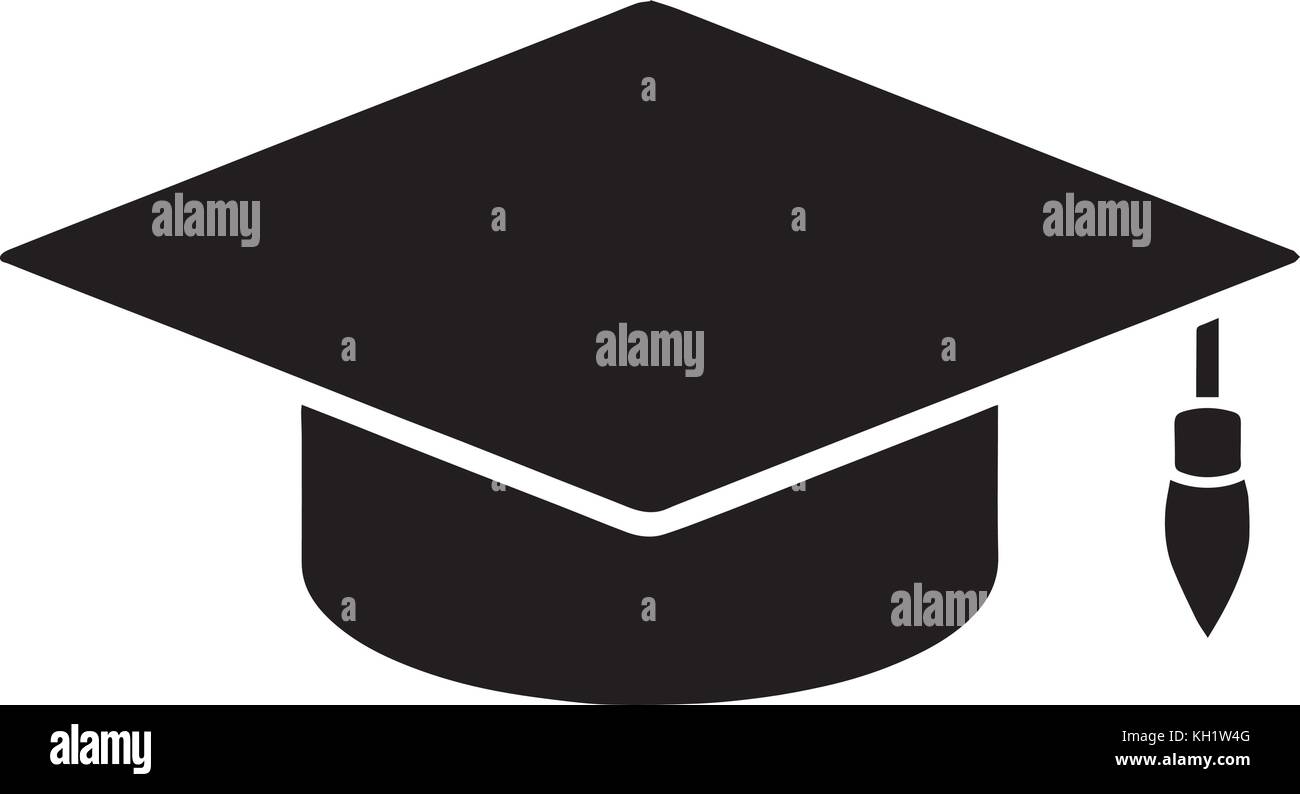 Graduate cap logo Stock Vector Image & Art - Alamy