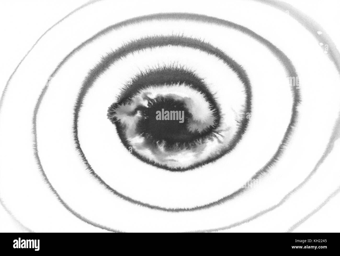 black spiral abstract background Stock Photo - Alamy