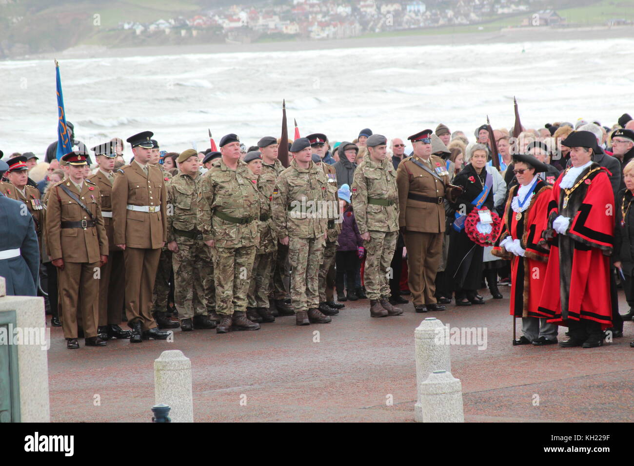 Remembrance Sunday Parade Llandudno Wales Stock Photo Alamy Remembrance sunday parade llandudno wales stock photo alamy