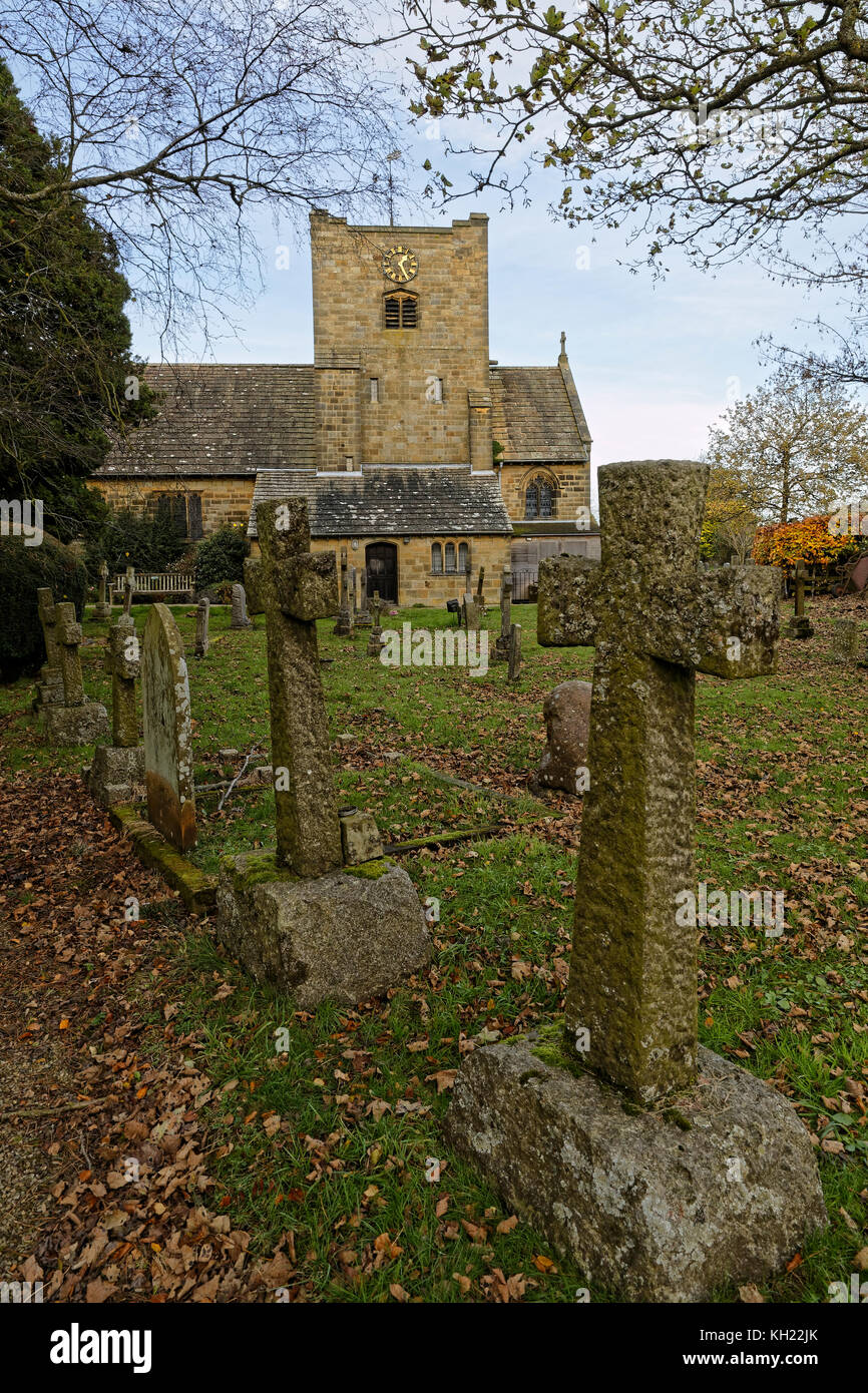 St Mary's Parish Church Goathland North York Moors Stock Photo