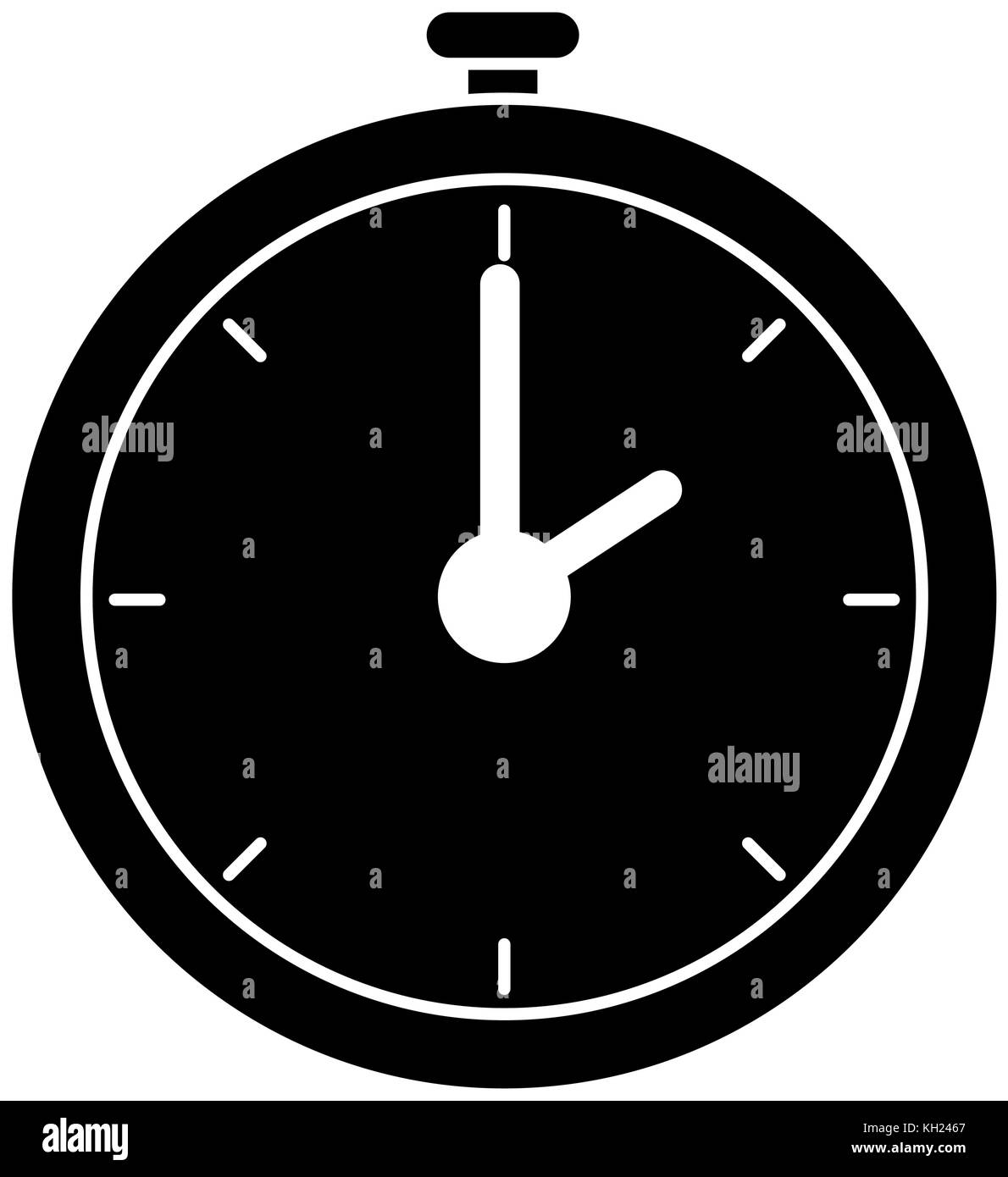chronometer timer isolated icon Stock Vector Image & Art - Alamy