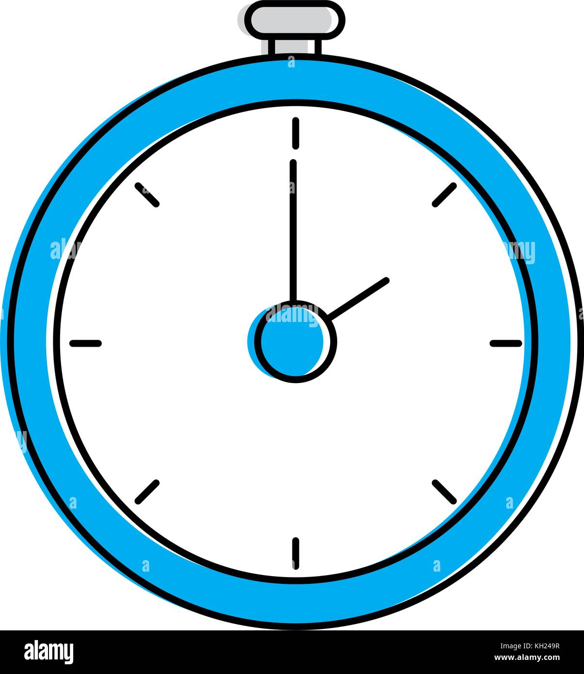 chronometer timer isolated icon Stock Vector Image & Art - Alamy